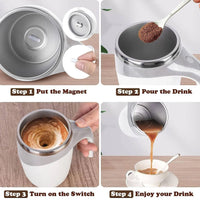 Automatic Stirring Coffee Mug