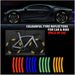 20 pcs Car Wheel Sticker tyre