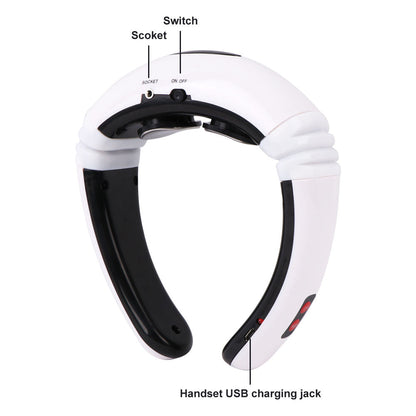 Neck Massager Portable Cordless Equipment Wireless Electric Vibrating